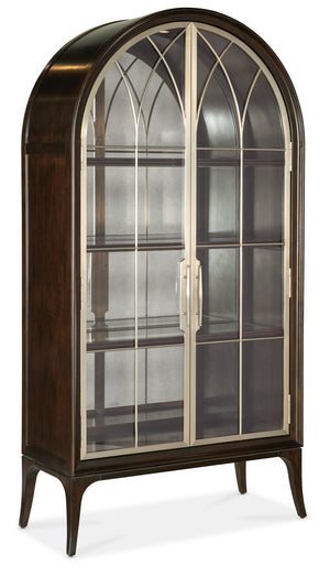 Bella Donna Display Cabinet Brown BellaDonna Collection 6900-75908-89 Hooker Furniture