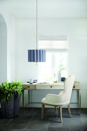 Bernhardt Bernhardt Ram Stool—Braided Seagrass Upholstered Footrest & Occasional Seat, Cream Muslin Accent (31") 385562