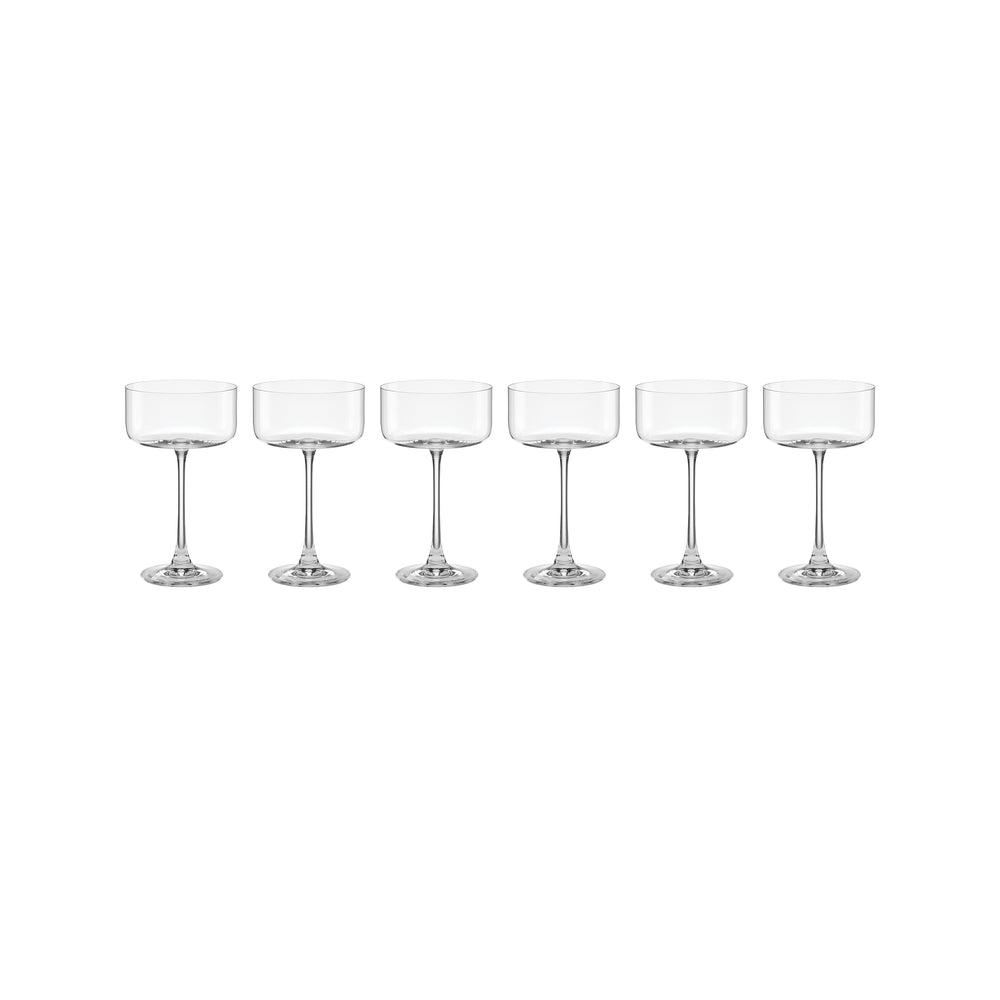 Lenox Tuscany Classics Straight Coupes, Set of 6 Clear, NO COLOR GLASS,CRYSTAL 897425