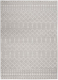 Nourison Whimsicle WHS02 Machine Made Power-loomed No Border Indoor Only Bohemian Farmhouse Rug Grey, Grey 100% Polypropylene 99446830920