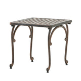 Christopher Knight Home® - Noble House - Mckinley Cast Outdoor End Table - Set of 2