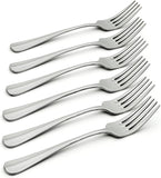 Lenox Oneida Savor Dinner Forks, Set of 6 Metallic, STAINLESS METAL B322006B