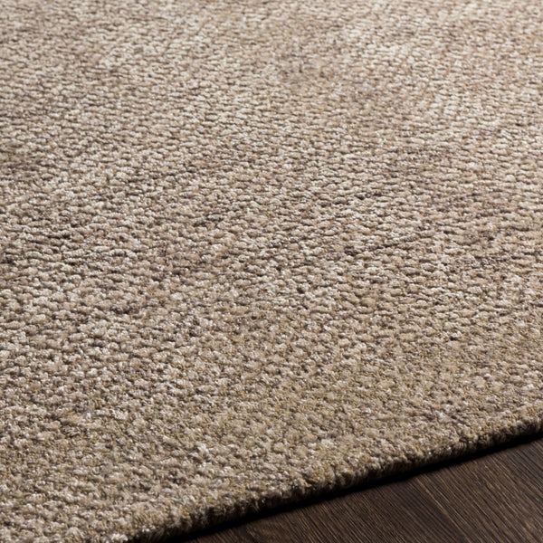 Surya Helen Handmade 2' X 3' Area Rug - Luxurious Viscose & Wool Blend, Chic Modern Design For Any Room Oatmeal Viscose,Wool Hle2301-23