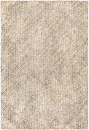 Surya Helen Handmade 2' X 3' Area Rug - Luxurious Viscose & Wool Blend, Chic Modern Design For Any Room Gray Viscose,Wool Hle2302-23