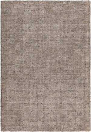Surya Helen Handmade 2' X 3' Area Rug - Luxurious Viscose & Wool Blend, Chic Modern Design For Any Room Charcoal Wool,Viscose Hle2306-23