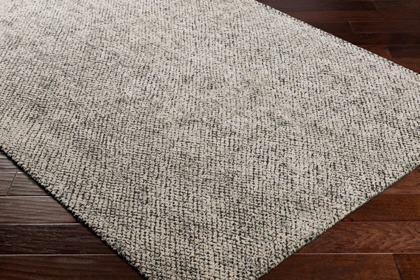 Surya Helen Handmade 2' X 3' Area Rug - Luxurious Viscose & Wool Blend, Chic Modern Design For Any Room Beige Viscose,Wool Hle2308-23