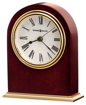 Hekman Furniture 645401 Craven Tabletop Clock - Elegant Rosewood Finish, Quartz Movement, Perfect For Any Room Rosewood Craven Tabletop Clock 645401