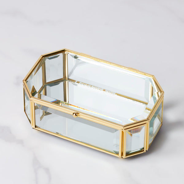 Lenox Kate Spade "I Treasure You" Clear Jewelry Box Clear, NO COLOR GLASS,CRYSTAL 897379