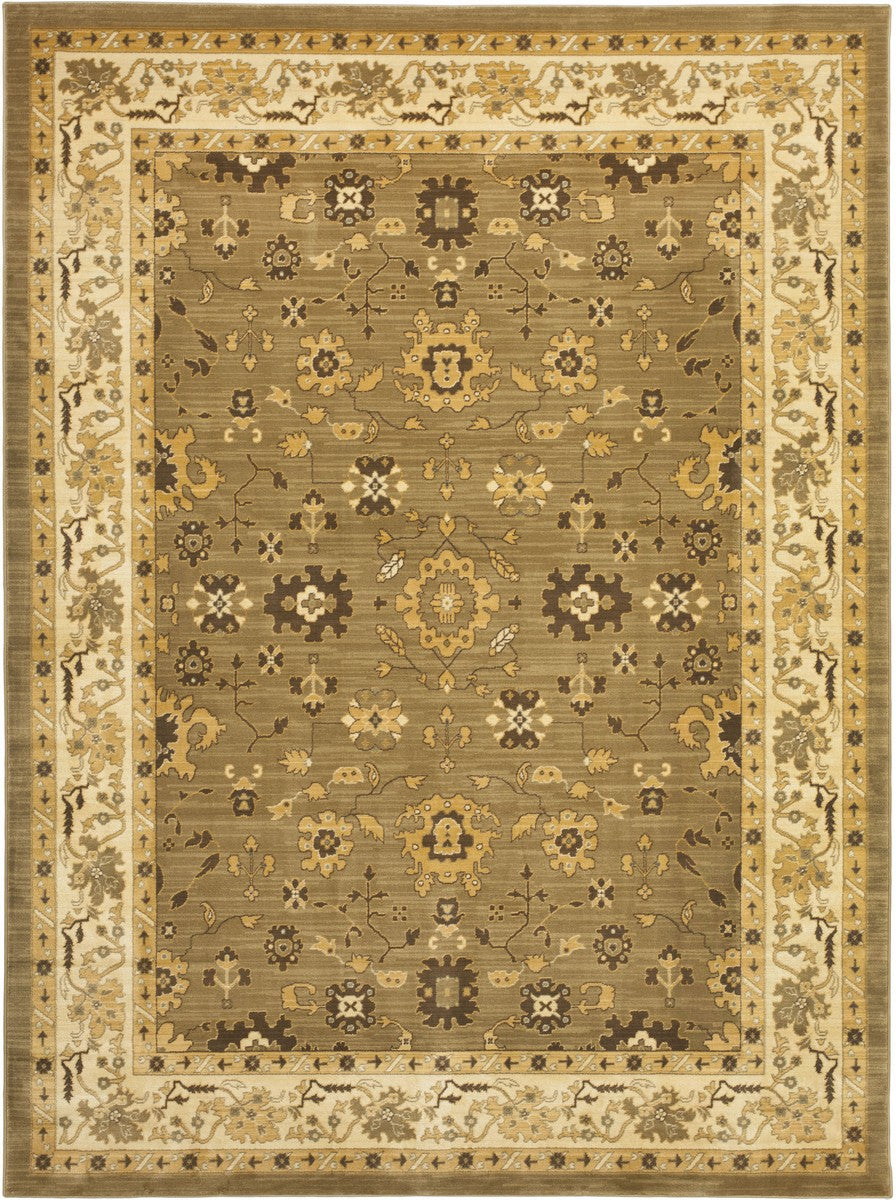 Safavieh Hlm1738 Power Loomed, 288,000 points/sqm, 12mm pile height  Rug Creme / Creme HLM1738-1111-4