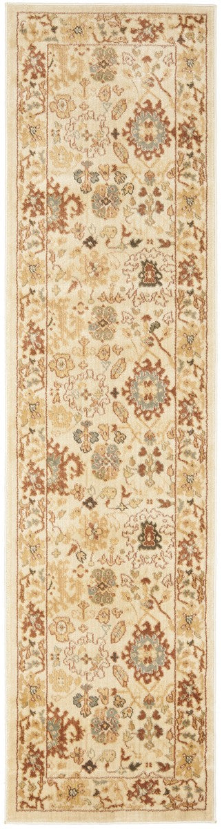 Safavieh Hlm1739 Power Loomed, 288,000 points/sqm, 12mm pile height  Rug Creme / Creme HLM1739-1111-4