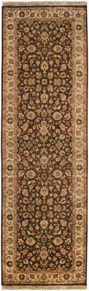 Surya Heirloom Hlm-6001 2'6" X 8' Luxurious Hand-made Rug In New Zealand Wool – Perfect For Any Space! Beige Nz Wool Hlm6001-268