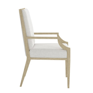 A.R.T. Furniture Eave II Dining Armchair: Elegant Comfort with Neutral Upholstery for Modern Dining Spaces & Style 436207-1825