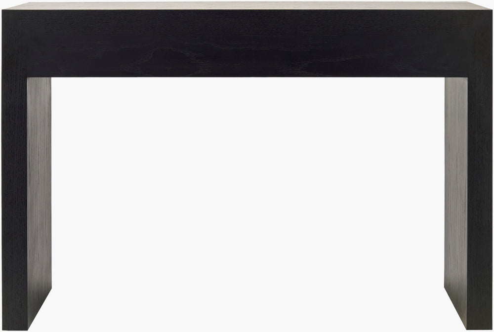 Surya Helene Console Table - Elegant 31"H X 48"W Oak Design For Entryway & Living Room Decor Display Top, Black,Base, Black Oak Veneer,Oak Hlne001-314818