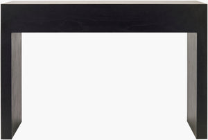 Surya Helene Console Table - Elegant 31"H X 48"W Oak Design For Entryway & Living Room Decor Display Top, Black,Base, Black Oak Veneer,Oak Hlne001-314818