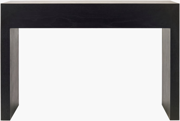 Surya Helene Console Table - Elegant 31"H X 48"W Oak Design For Entryway & Living Room Decor Display Top, Black,Base, Black Oak Veneer,Oak Hlne001-314818