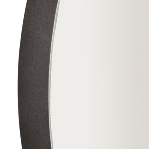 Bernhardt Bernhardt Oakley Mirror Gray Mist 44" Round Steel Frame — Mid-Century Modern 70S Revival Focal Point 303333