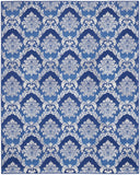 Nourison Whimsicle WHS01 Machine Made Power-loomed No Border Indoor Only Farmhouse  Rug Blue, Blue 100% Polypropylene 99446830524