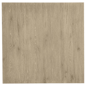 Bernhardt Bernhardt Tribeca Cocktail Table — 44" Wire‑Brushed Aurum Oak Top With Textured Barlow Steel Legs 333022