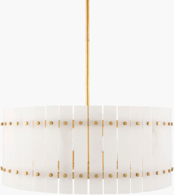 Surya Halenza Rustic Country Cottage Chandelier with Intricate Metalwork for Dining Rooms HLZ-001