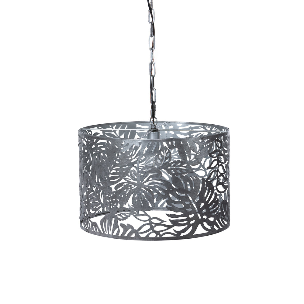 Monstera Vine Drum Light Fixture ELH36021 Park Hill