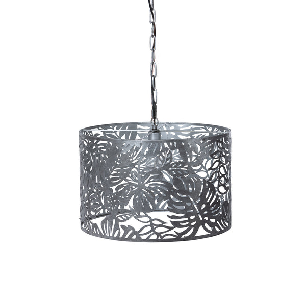 Monstera Vine Drum Light Fixture ELH36021 Park Hill