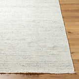 Hamburg HMB-2300 9' x 12' Handmade Rug HMB2300-912  Ivory, Light Gray, Medium Gray, Black Surya