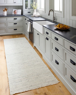 Surya Hamburg 2' X 3' Handmade Wool Rug - Modern Elegance With Stylish Fringe & Easy Maintenance For Comfort Ivory Wool Hmb2300-23