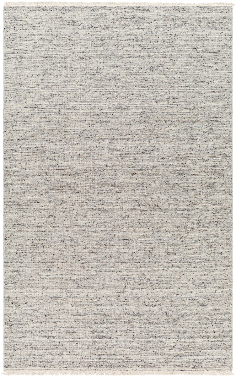 Hamburg HMB-2301 9' x 12' Handmade Rug HMB2301-912  Medium Gray, Light Gray, Oatmeal Surya