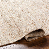 Hamburg HMB-2302 9' x 12' Handmade Rug HMB2302-912  Pearl, Natural, Ash Surya