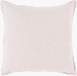 Surya Hamden 18"X18" Cotton Accent Pillow - Modern Elegance For Home Decor & Unmatched Comfort Pink Cotton,Cotton Hmd001-1818