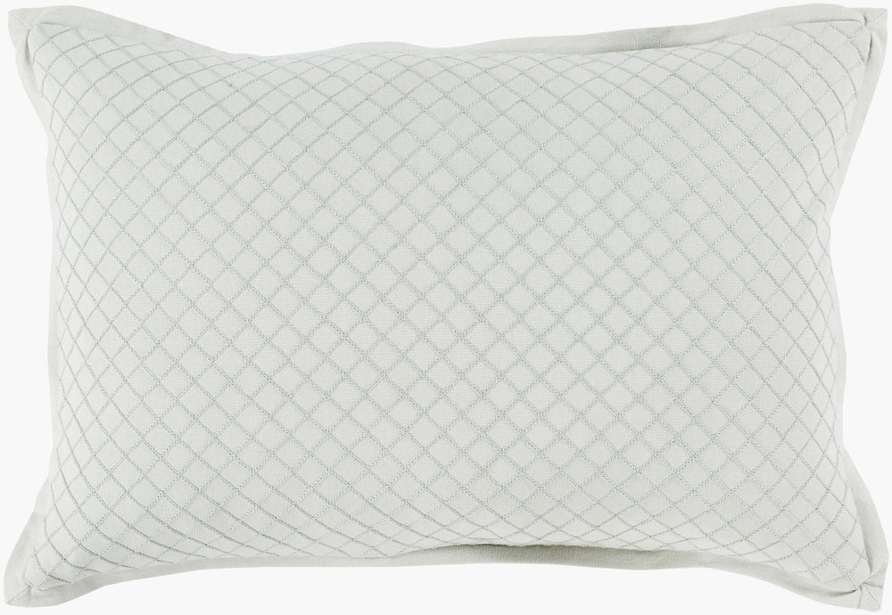 Surya Hamden Luxurious 13"L X 19"W Cotton Lumbar Pillow - Elegant Comfort For Modern Home Decor Green Cotton,Cotton Hmd003-1319