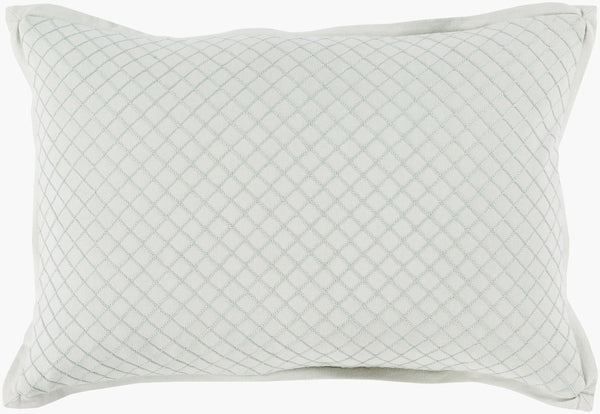 Surya Hamden Luxurious 13"L X 19"W Cotton Lumbar Pillow - Elegant Comfort For Modern Home Decor Green Cotton,Cotton Hmd003-1319