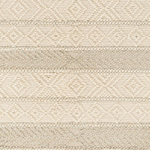 Livabliss Hemingway Flatweave Wool Blend Handcrafted Rug Cottage Style Entryway Accent Ivory, Beige 2' x 5' HMG2309-25