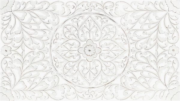 Livabliss Hampi Handcrafted Relief Wall Panels Set of Three Sculptural Global Art Accent HMP001-4830