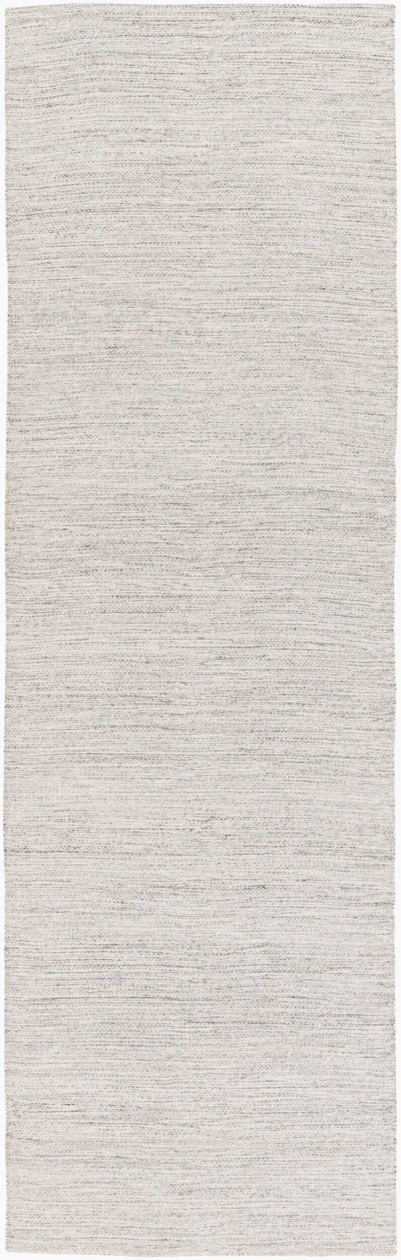 Surya Holmes Hms-5000 2'6" X 8' Handmade Modern Rug - Durable Viscose & Wool Construction For Chic Decor White Viscose,Wool Hms5000-268