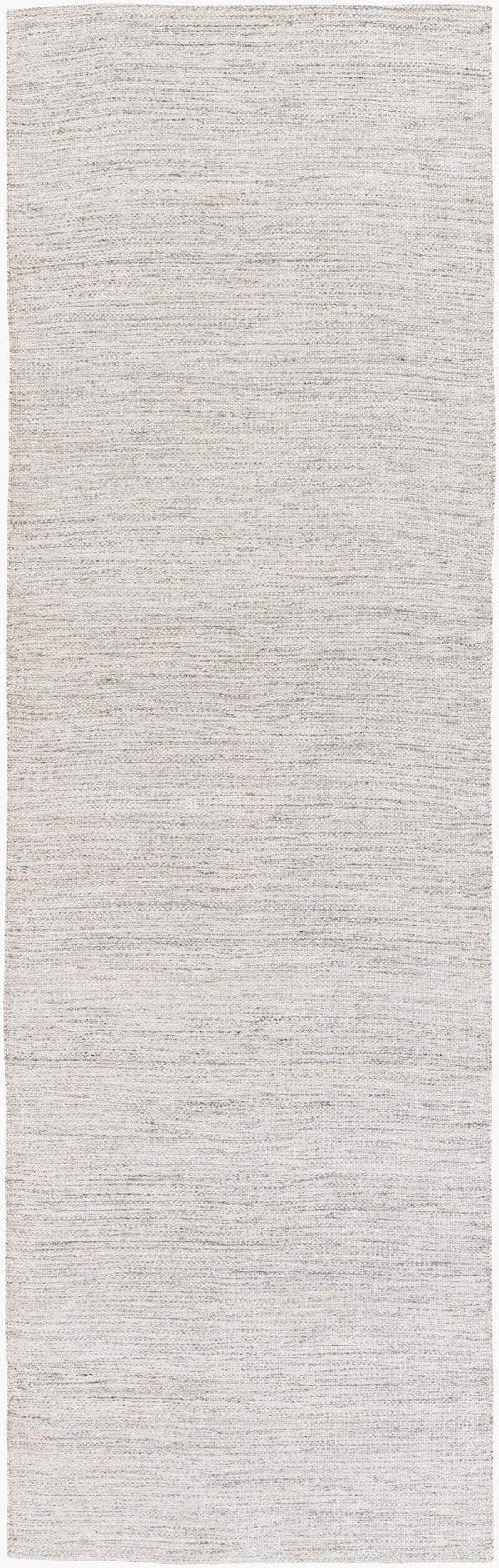 Surya Holmes Hms-5000 2'6" X 8' Handmade Modern Rug - Durable Viscose & Wool Construction For Chic Decor White Viscose,Wool Hms5000-268