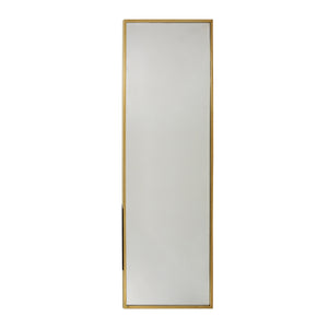 English Elm Christopher Knight Home® - MIRROR Louise Modern Rectangular Standing Mirror with Slim Gold Frame, Full-Length 83" x 33.75" Elegant 65719.00GLD