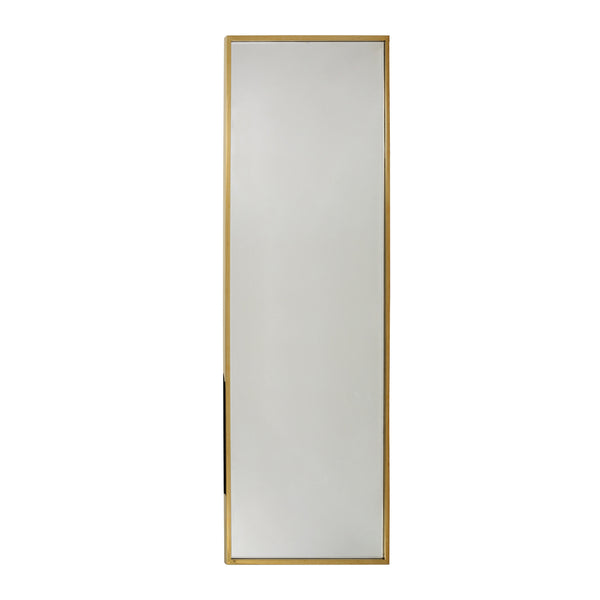 English Elm Christopher Knight Home® - MIRROR Louise Modern Rectangular Standing Mirror with Slim Gold Frame, Full-Length 83" x 33.75" Elegant 65719.00GLD