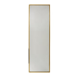 Christopher Knight Home® - Noble House - Pinefield Modern Rectangular Standing Mirror, Gold Finish