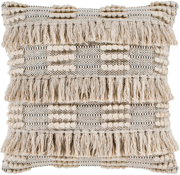 Livabliss Helena Pure Cotton Woven Accent Pillow for Cottage Farmhouse and Bohemian Living Spaces HNA001-2020D