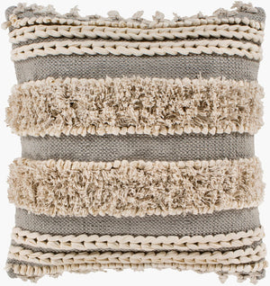 Livabliss Helena Cotton Accent Pillow Cottage Farmhouse Style Soft Breathable Sofa Throw HNA004-2222