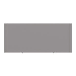 Homelegance By Top-Line Danika 2-Drawer Writing Desk Grey MDF