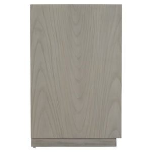 Bernhardt Bernhardt Hybrid Dresser With Figured Walnut Veneers, Textured Cast-Aluminum Fronts & Open Shelf 309056