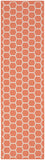 Nourison Reversible Indoor Outdoor RVB01 Machine Made Loom-woven Borderless Design Indoor/Outdoor Modern Outdoor Rug Coral, Coral 89% Polypropylene,11% Polyester 99446974112