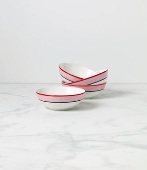 Lenox Kate Spade Make It Pop All-Purpose Bowls, Set of 4 Pink, PINK PORCELAIN 894607