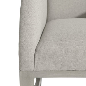 Bernhardt Bernhardt Cornelia Arm Chair — Neo-Traditional Upholstered Accent Chair, Nebbia Wood Base, Plush Comfort 331544