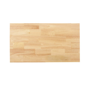 English Elm Christopher Knight Home® - Kitchen Island Cart with Rubberwood Top, Rolling Storage Cabinet with Drawers & Locking Casters Black 67757.00NATBLK