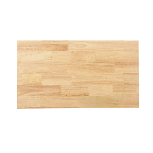 English Elm Christopher Knight Home® - Kitchen Island Cart with Rubberwood Top, Rolling Storage Cabinet with Drawers & Locking Casters Black 67757.00NATBLK