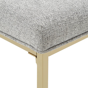 Homelegance By Top-Line Arvind Bar and Counter Stool (Set of 2) Grey Metal