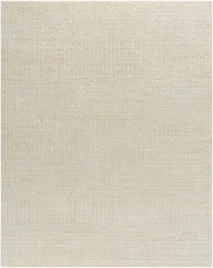 Hoffenheim HOF-2300 9' x 12' Handmade Rug HOF2300-912  Light Silver, Pearl Surya